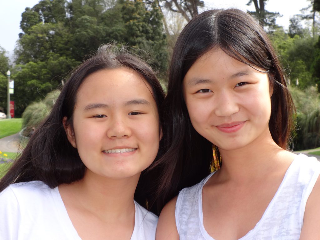 Anni and Ruli Zhang arrived safely in San Francisco on September 7, 2013.  They are pictured here in Golden Gate Park.  Photo credit:  Reggie Littlejohn