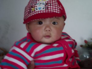 This baby girl from rural China was saved from abandonment by WRWF's "Save a Girl" Campaign.