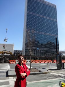 Reggie Littlejohn at the United Nations